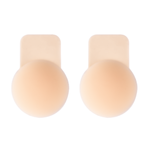 Siliconen Tepelcover met Lift - Nude - 10cm